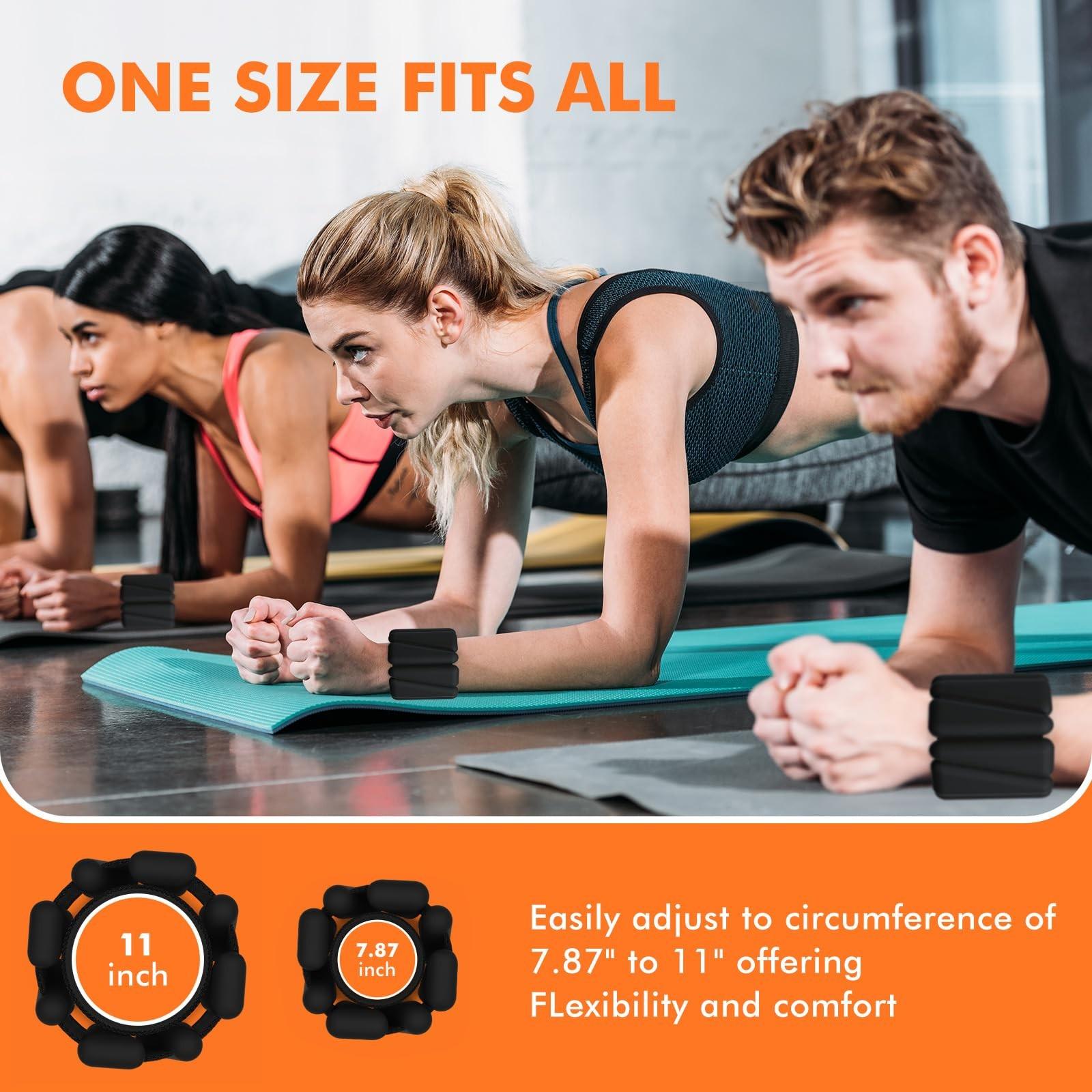 Adjustable Wrist Weights for Women and Men, Ideal for Home Gym, Running, Yoga, and Strength Training, Comfortable and Durable Design