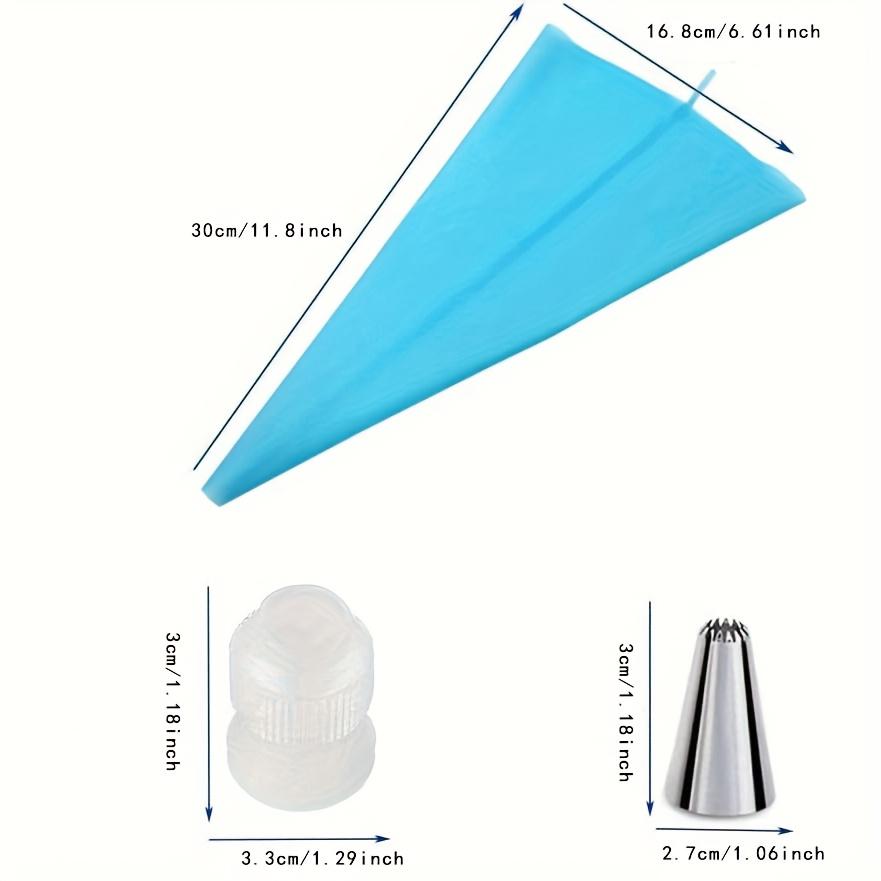 Piping Bag and Tips Cake Decorating and Baking Supplies Kit Includes Cupcake Icing Tips with Pastry Bag