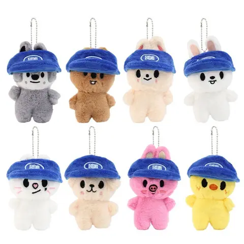 Cute Karma Series Plush Hat Doll Charm, Adorable Star Plush Keychain, Cute Keychain Accessory, Perfect Gift for Fans, Hangs on Bags or Friends