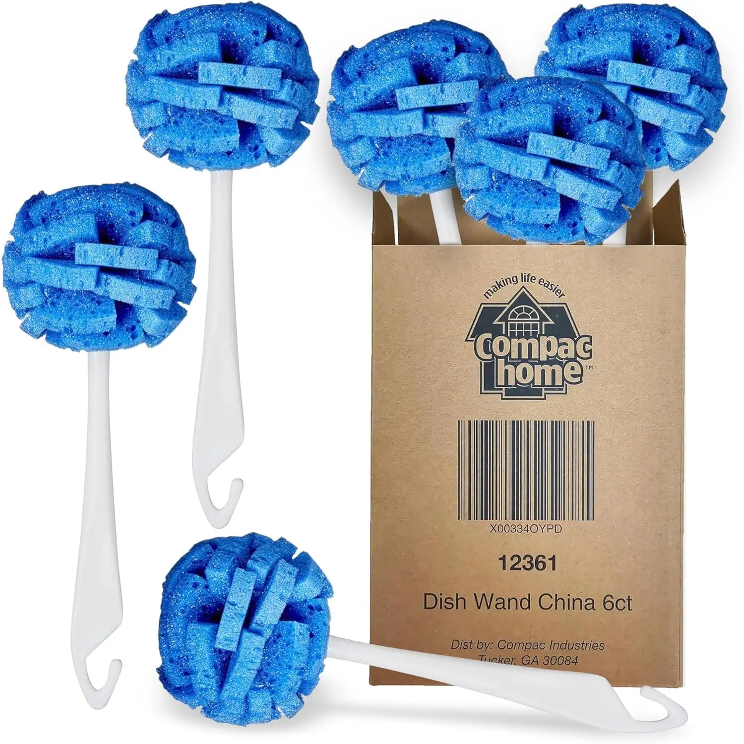 Pack of 6 Short Handle