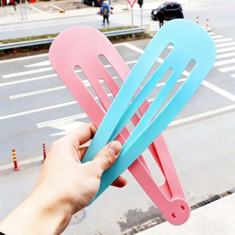 Giant Hair Clip 28cm/11.02in, Funny Prank Photo Prop, Women's Creative Oversized Accessory, Big Hair Barrette for Women