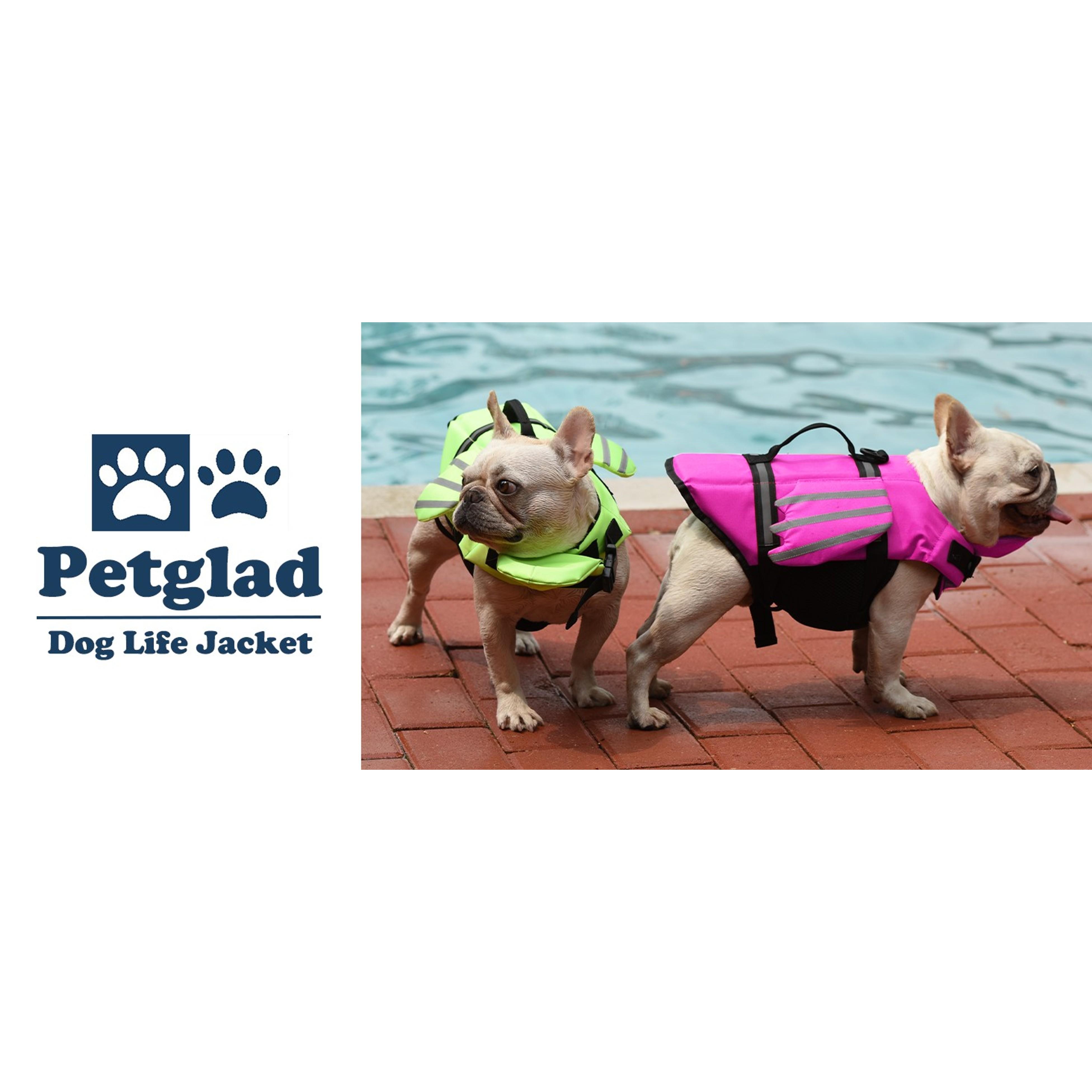 Dog Life Jacket, Cute Wings Adjustable Dog Life Vest with Chin Float and Handle for Swimming Boating Reflective High Buoyancy Swim Float Vest for Small Medium Large Dogs (Pink, M) Dog Life Jacket, Cute Wings Adjustable Dog Life Vest with Chin Float and Handle for Swimming Boating Reflective High Buoyancy Swim Float Vest for Small Medium Large Dogs (Pink, M)
