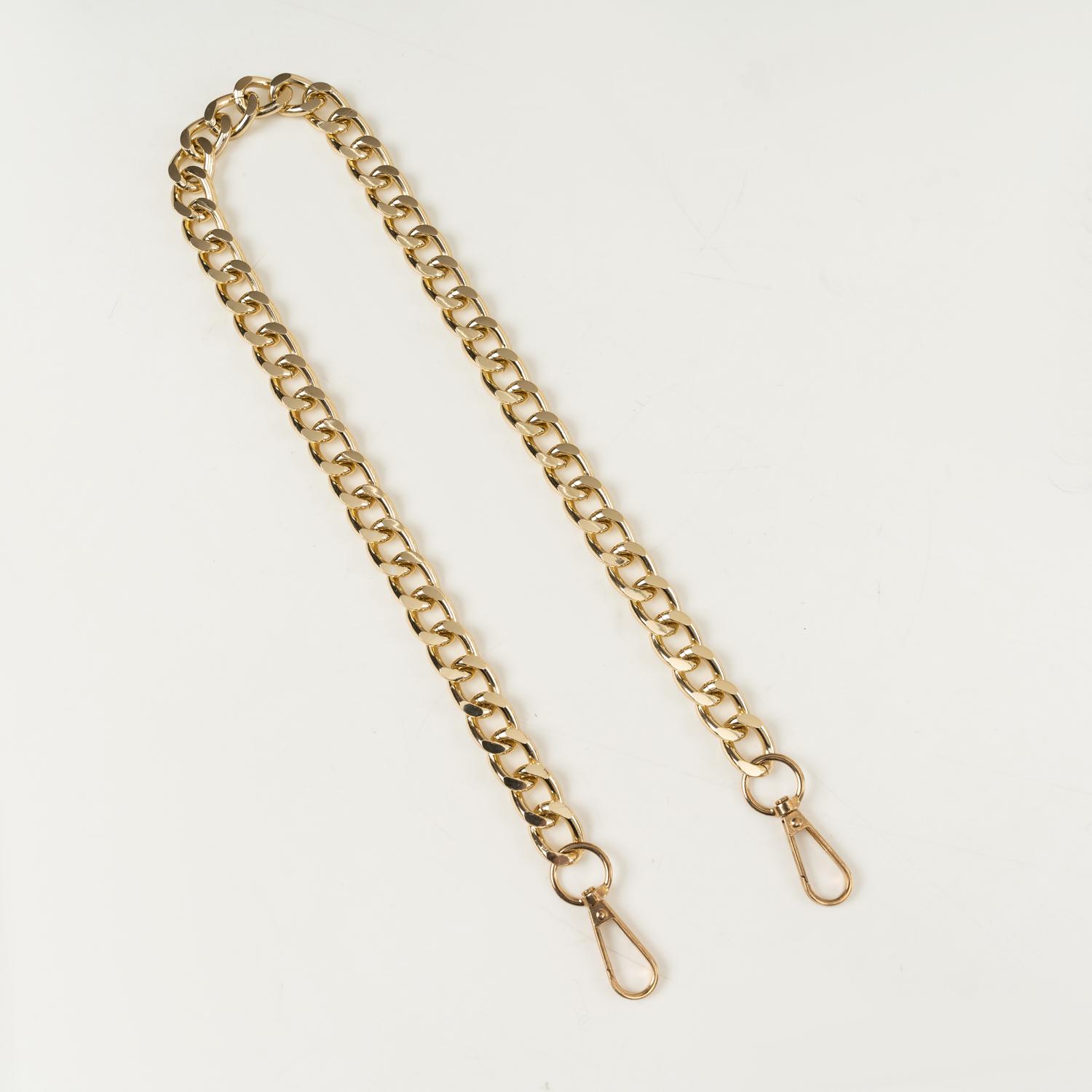 2026 Versatile Gold Aluminum Chain, Works as a Trendy Bag Charm AND a Fashionable Waist Chain, Ideal for Casual & Streetwear Looks