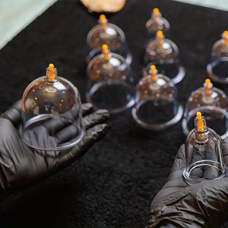 Vacuum Cupping Therapy Kit, Pain Relief and Muscle Recovery, Portable Cupping Cups for Back, Neck, Shoulder, Ideal for Athletes, Therapists, Home Care