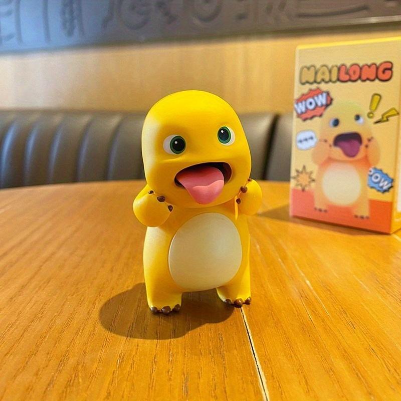 6-Piece Milk Dragon Figure Set, Anime & Game Collectible Figurines, Desktop & Car Decoration, Model Gift, Fan Collection, Collectible Figures