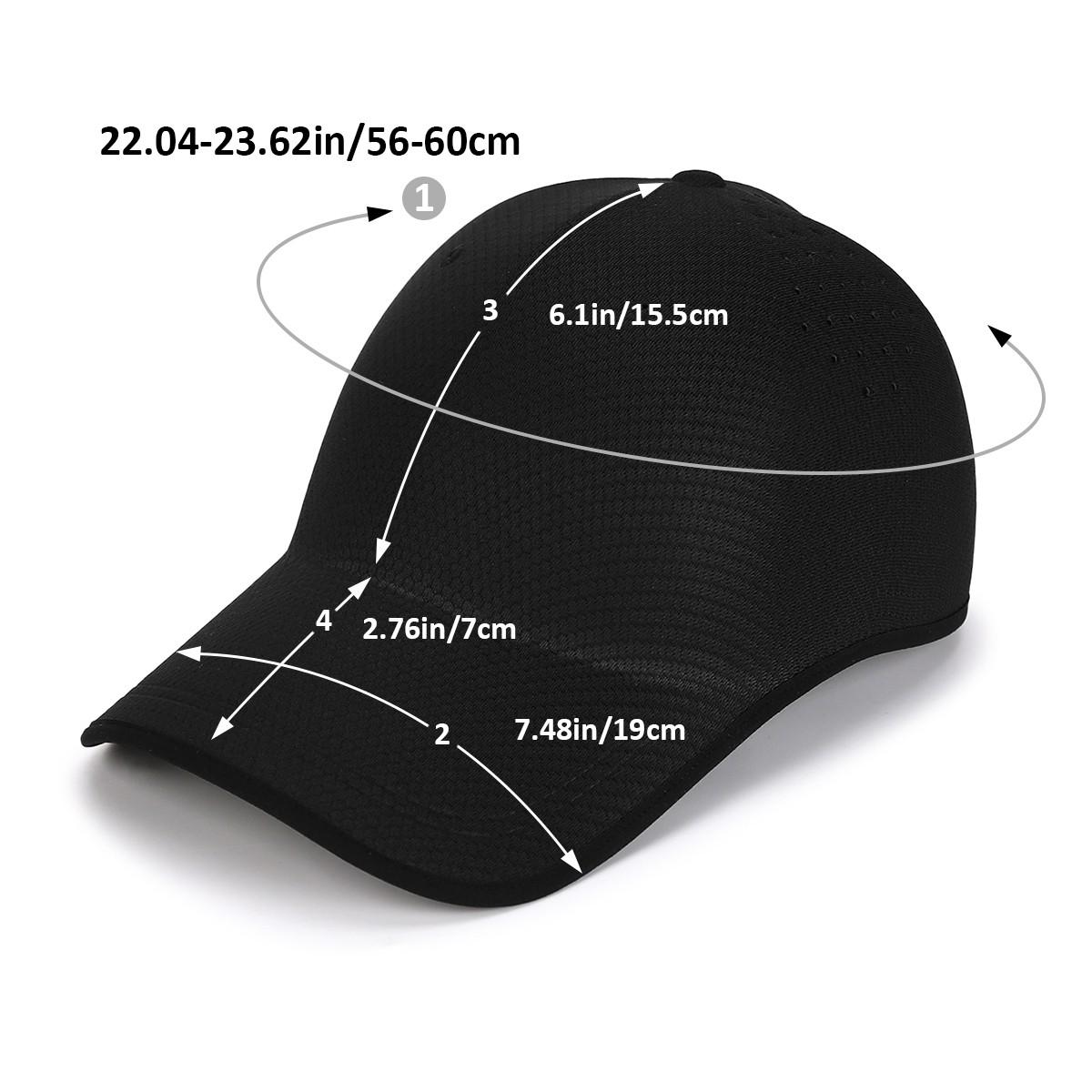 1 Pcs Foldable Graphic Trucker Cap, Breathable Quick Dry Adjustable Sun Hat for Hiking, Climbing, Golf & Outdoor Activities, Birthday Gift for Men & Women