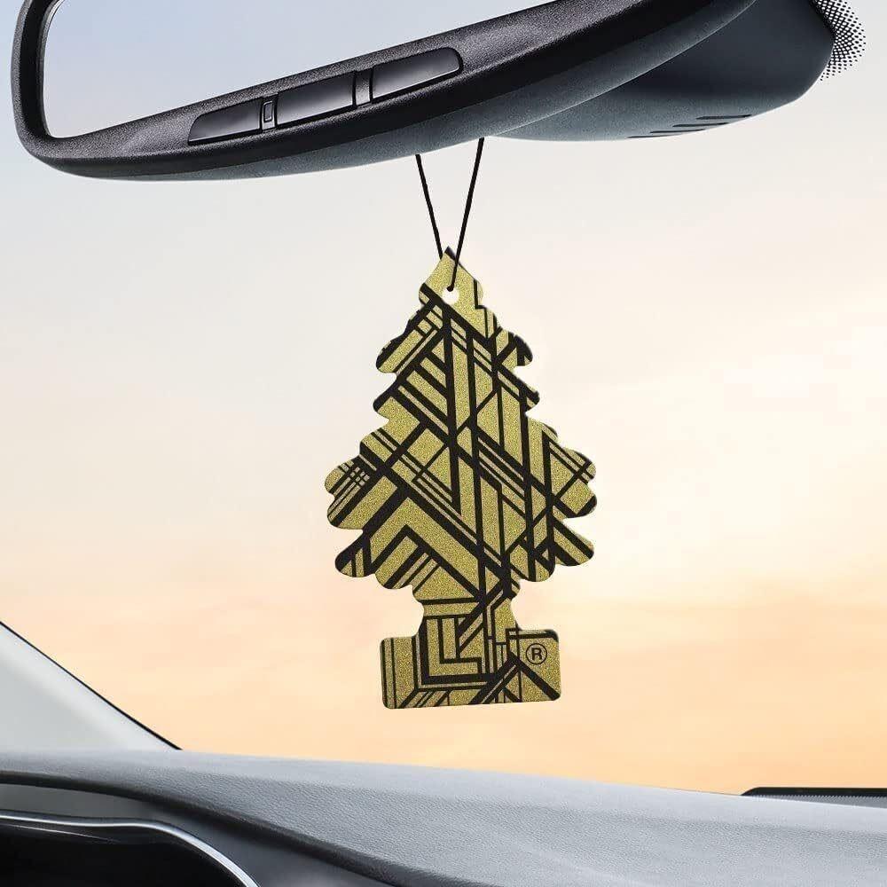 Little Trees Car Air Freshener Hanging Decor, Car Air Diffuser, Long-Lasting Scent, Fragrance, 6 Pieces Set, for Cars and Home Use