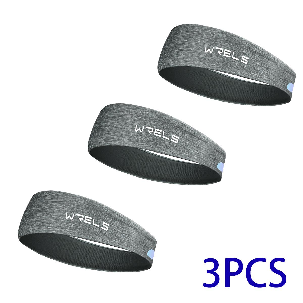 High Elastic Durable Reflective Sweat-Wicking Quick-Dry Hairband, Comfortable Adjustable Hairband for Fitness Running Outdoor Hiking Sports