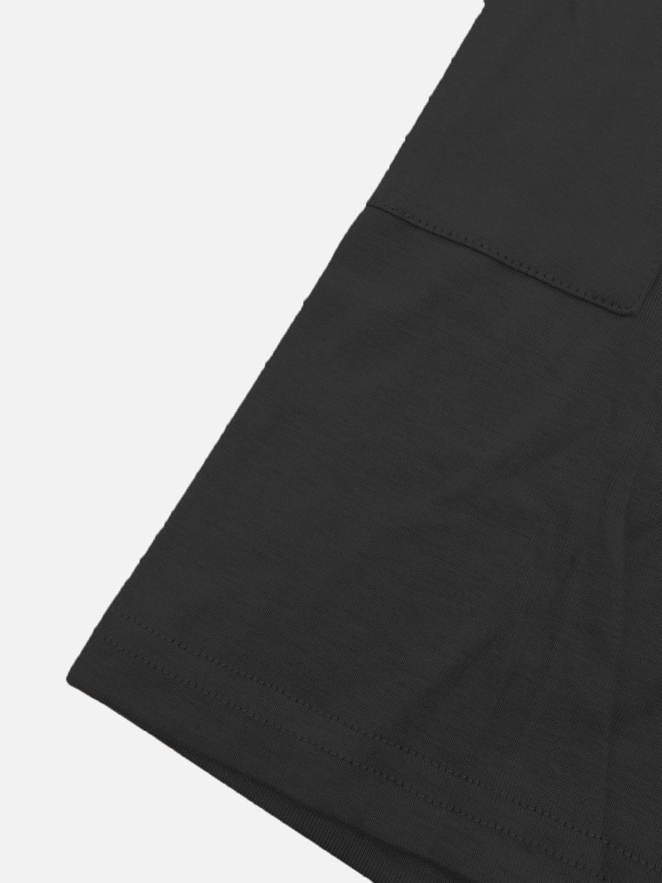 Women's Solid Color Tee & Skinny Elastic Shorts Loungewear Set, Comfortable Round Neck T-Shirt & Shorts, Perfect for Summer Sleepwear