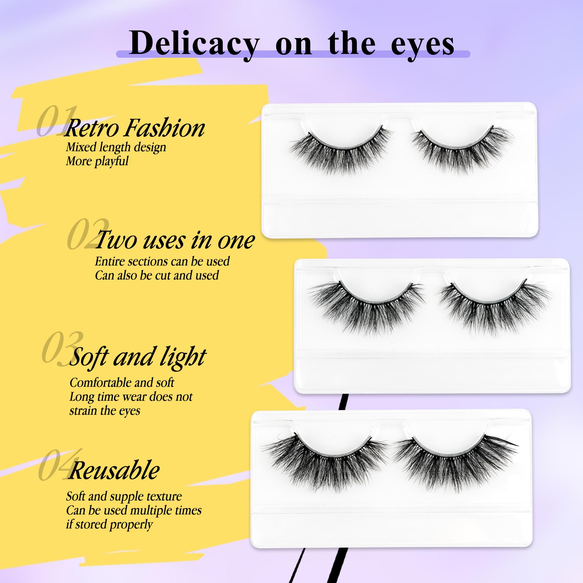 ArtstarLashes Handmade False Eyelashes 18 Pairs Soft Breathable Easy-to-Apply Natural Appearance Comfortable babygurllash russian curl lashes ArtstarLashes Handmade False Eyelashes 18 Pairs Soft Breathable Easy-to-Apply Natural Appearance Comfortable babygurllash russian curl lashes