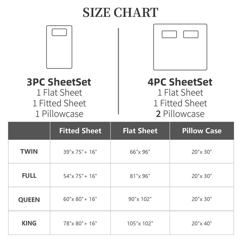【TikTokShopBlackFriday】Satin-Look Polyester Bedding Set Bed Sheets Set – 4-Piece Silky Bedding for Bedroom, Guest Room, Dorm & Hotel – Twin, Full, Queen, King Sizes with 15-Inch Deep Pocket – Luxurious Soft, Wrinkle & Fade Resistant, Easy Care