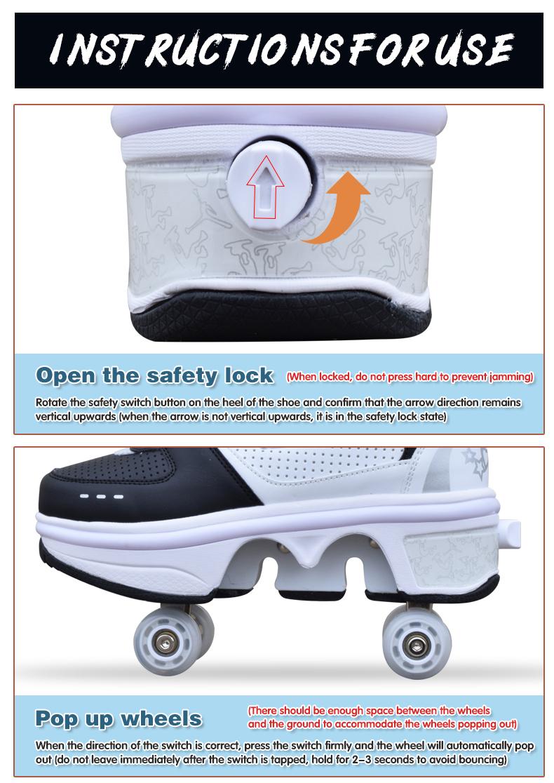 【 Black Friday 】SEBOWEL Fashionable Limited Edition Roller , Comfortable Sports style, Holiday Gift Casual  Sneaker Sports  Footwear Boy Walking Shoes Bridal Bridal