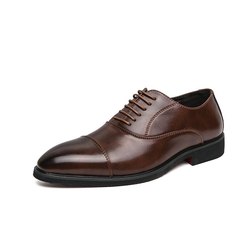 Men's Luxury Business Oxford Shoes, Smoke Color, Handmade Pointed Toe Formal Dress Shoes, Elegant Footwear for Professional Occasions