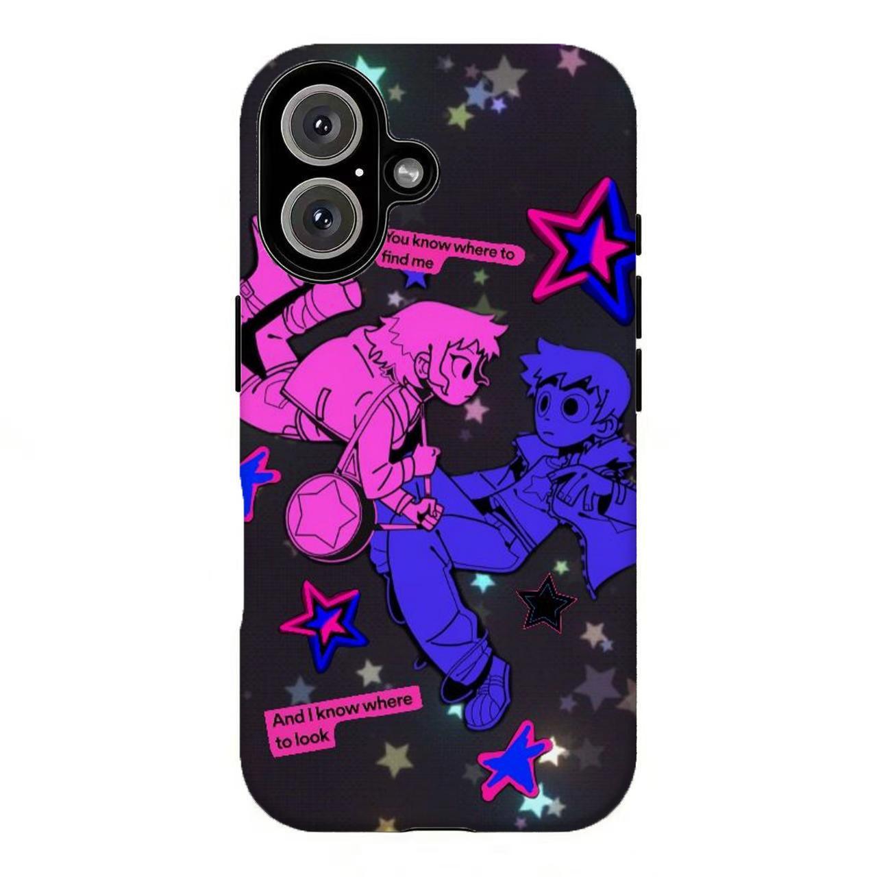 FL-Sc0tt Pilgr1m vs The W0rld Collage Phone Case,Retro 90s Comic Book Aesthetic Cover For iPhone 11 12 13 14 15 16 17 Air Pro Max for Samsung S26 S25 S24 S23 S22 S21 Case,Gift for her/him/fans