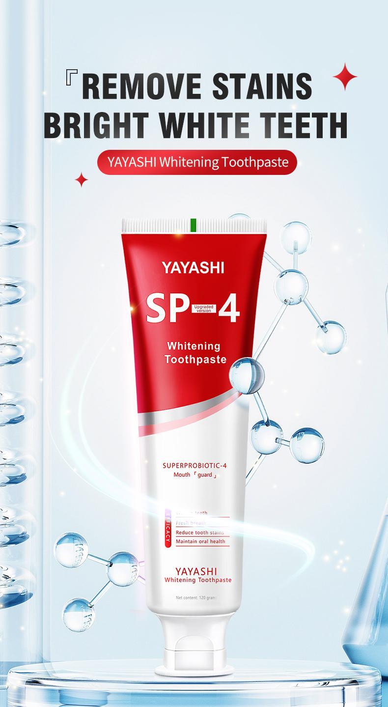SP-4 probiotic toothpaste SP4 toothpaste fresh breath deep cleaning care toothpaste more effective than SP6/SP8/SP10 and SP-6/SP-8/SP-10