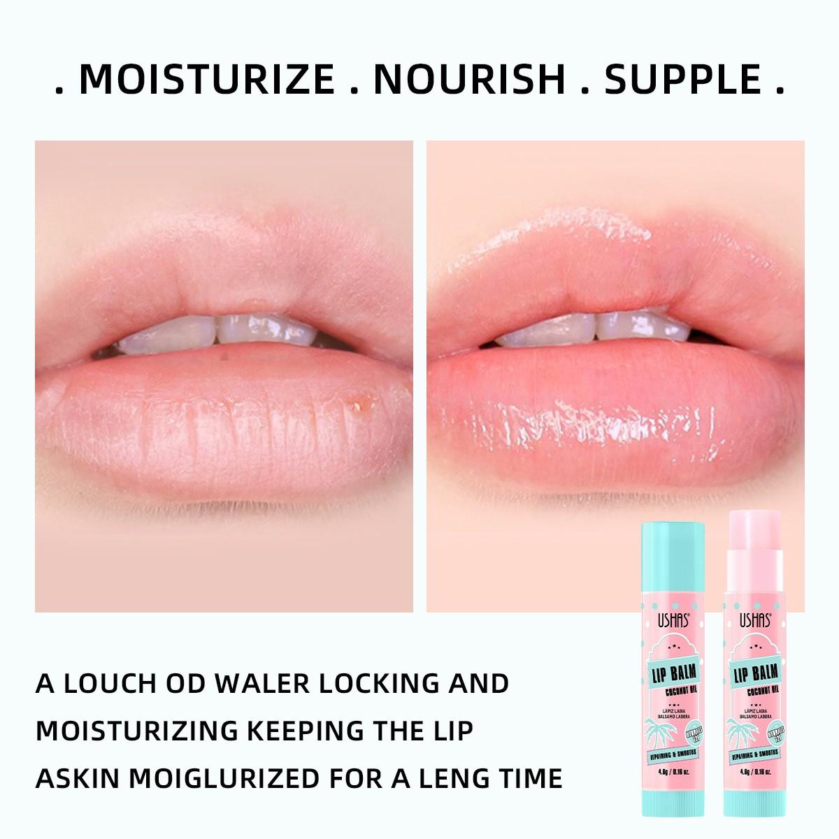 Moisturizing Lip Balm, Long-Lasting Hydration for Dry Lips, Perfect Gift for Women, Ideal for Christmas, Valentine's Day, Friday