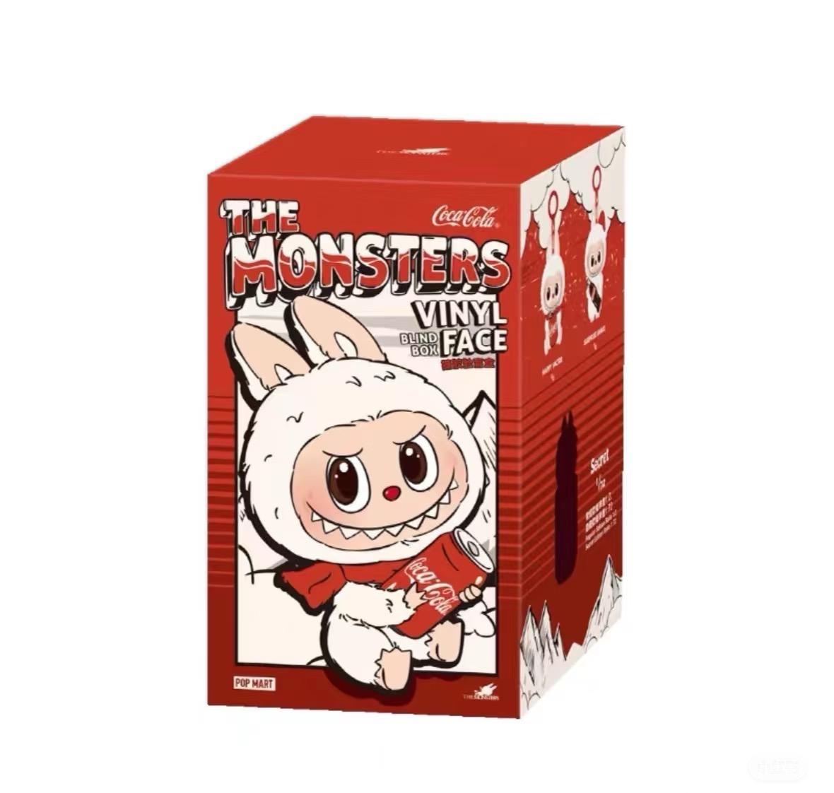 THE MONSTERS Coca-Cola Series Vinyl Face Blind Box Keychain Collectible