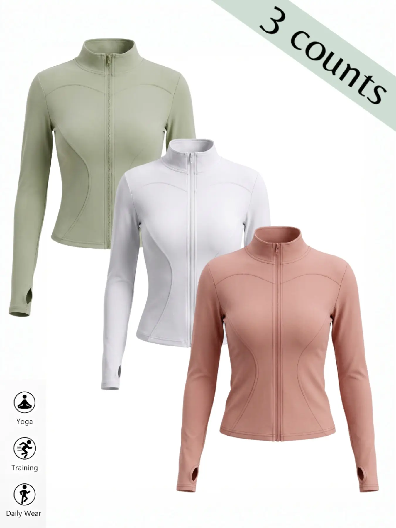 Cardamom green and white Barbie pink