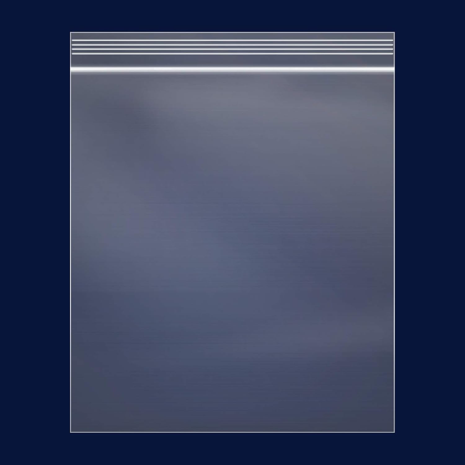 1 PC Large Zip Bag Reclosable Zip Plastic Poly Bag with Lock Seal Zipper for Storage, Clothing, T-Shirts, Pants,Wigs