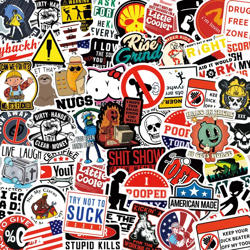 150pcs assorted pattern decorative sticker labels no repeat waterproof self adhesive vinyl decals perfect for fridge laptop water bottle phone cup notebook home office school diy crafts
