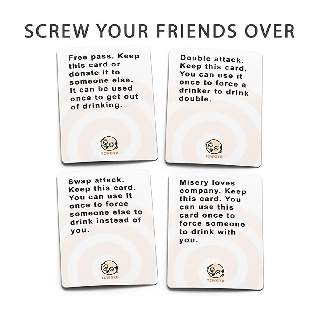 These Cards Will Get You Drunk, Fun Adult Drinking Game for Parties，Adult Fun Drinking Card Game, Laugh Together at Parties, Perfect for Gatherings, Home Nights, Pre-Event Warm-Up, Adult Drinking Games