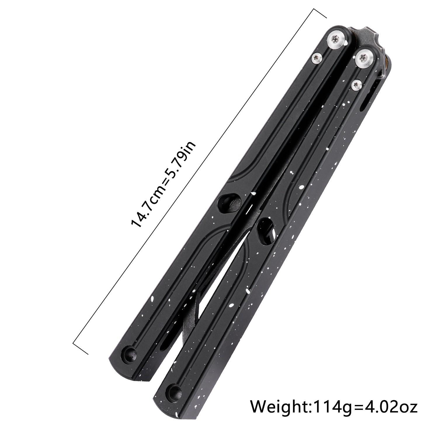 1pc Balisong Butterfly Trainer, Outdoor Flip Training Tool, Essential for Martial Arts Practice, Durable Design for Enhanced Skills