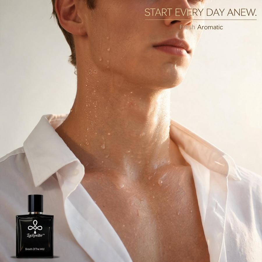1.7 Fl Oz long-lasting fresh fougere eau de parfum, clean and elegant. Perfect for summer daily, office. Father's Day gift. perfume de hombre, cologne men, modern fragrance product , natural spray cologne for night men, gifts for men. social occasion