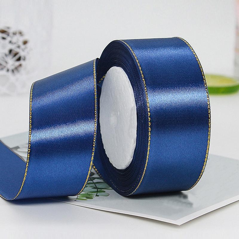Satin Ribbon Roll, 4cm Width, Mixed Colors for Bouquet Wrapping DIY Gifts, Wedding Birthday Party Decoration