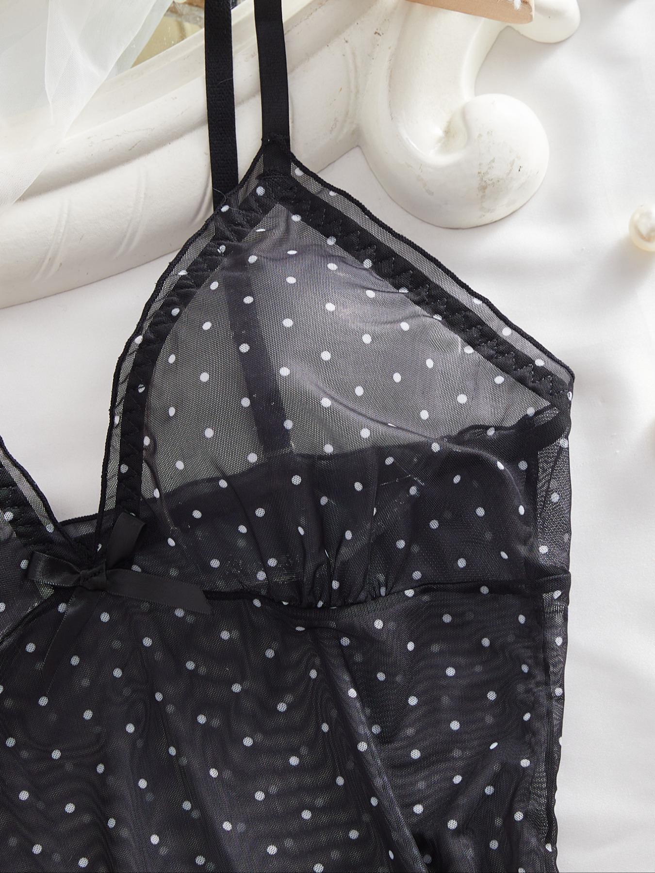 Women's Homecoming Dress Set, Soft Comfortable High Elasticity Fitted Print Nightgown, Elegant Ruffled Hem Design, Breathable Fabric Nightwear