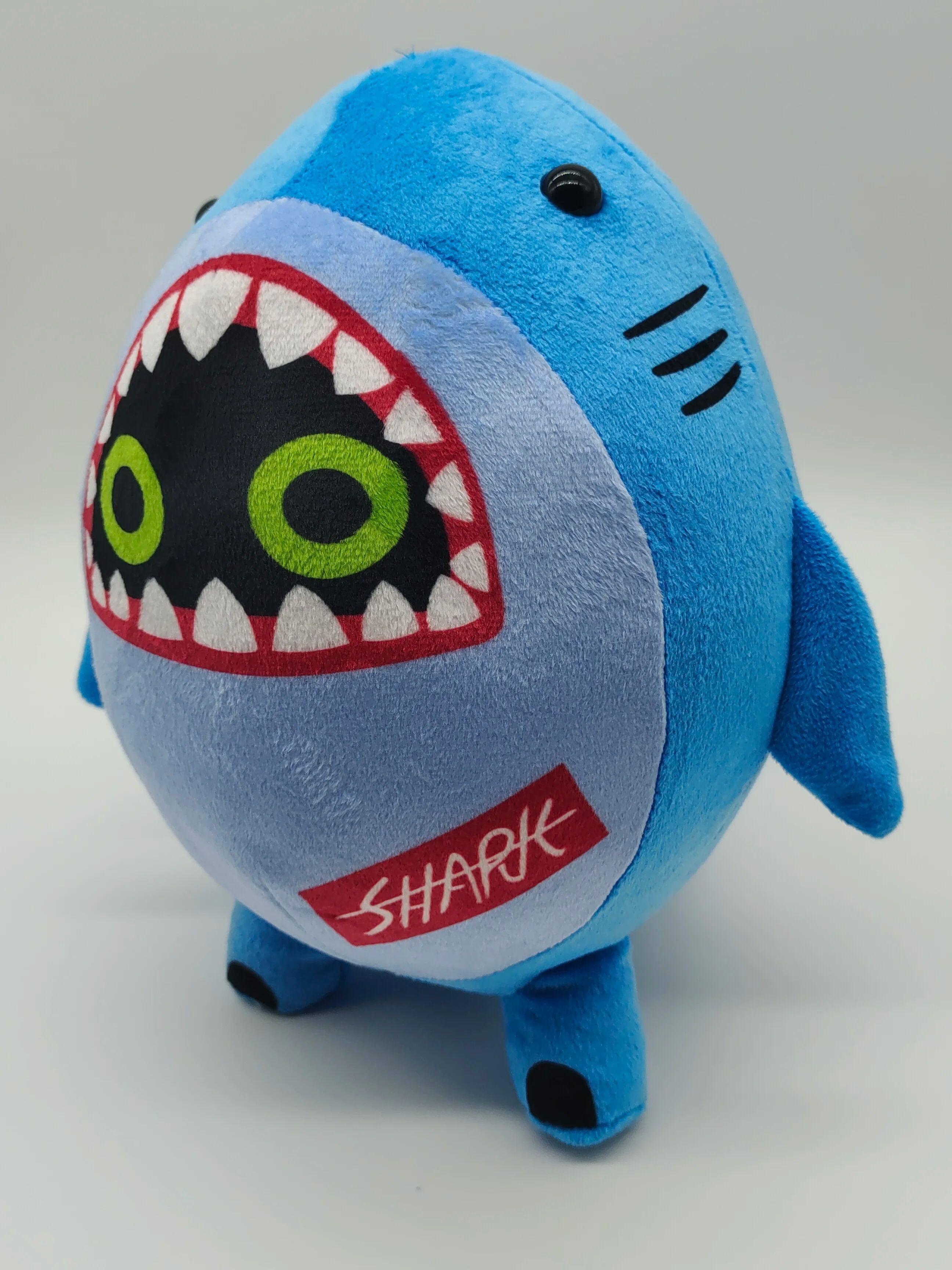 Game Zenless Zero  Plush Figure Sharks Bangboo Plush 9 inch Anime Plush Toy Soft Stuffed Plushies Gift for Games Fans and Kids
