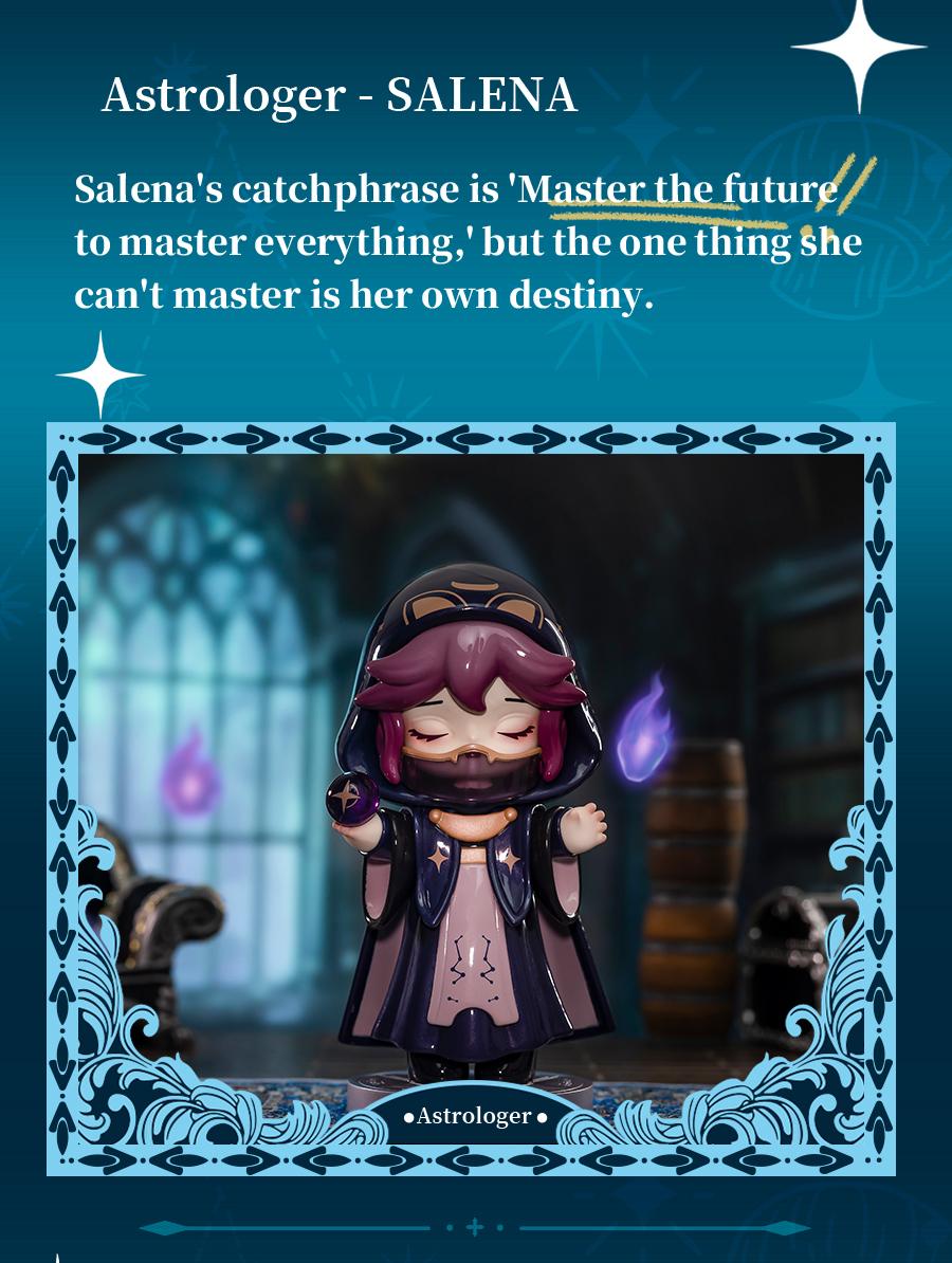 Misya Magic Academy Series Blind Box Figure, Girls' Birthday Gift, Surprise Element, Cute Collectible Figurines, Perfect for Celebrations