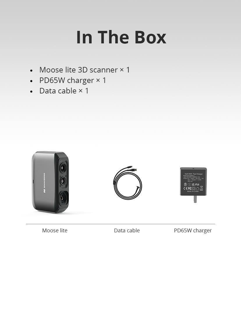 3DMakerpro Moose Lite 3D Scanner, AI Visual Tracking