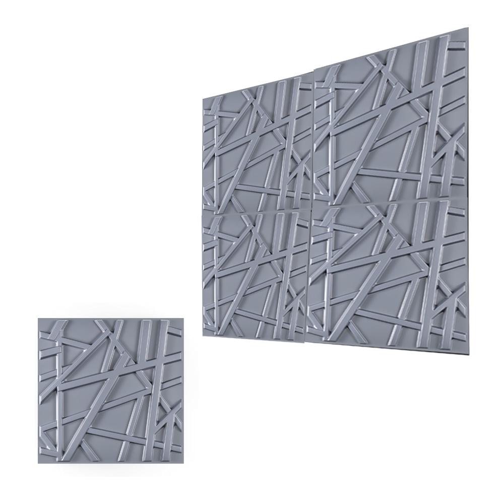 3D Wall Panels Decorative Diamond Design, 11.8x11.8 Inch, Pack of 12/20/30, Home Decor, Modern Aesthetic, Easy Installation