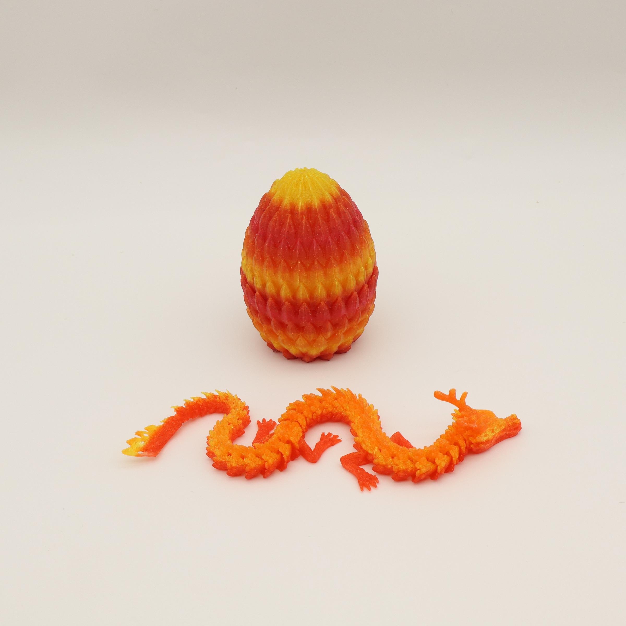 2pcs 3D Printed Dragon Egg Set, Home Decor Desktop Ornament, Halloween Christmas Gift, Birthday Present, Unique 3D Print Statue Figurine, Collectible Room Decor #TOP PICKS