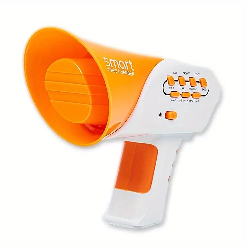 Kids' Voice-Changing Prank Toy, Mini Multi-Sound Speaker, Fun Amplifier with Various Sound Effects. Perfect Holiday, Christmas, and Birthday Party Gift. Ideal for Scene Parties, Birthday Gatherings, Yard Activities, Requires 3 Batteries(Not Included).
