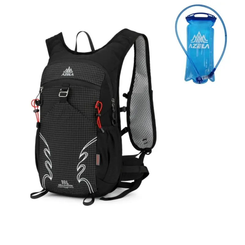 Azela 18L Lightweight Cycling Hydration Pack, Cycling Accessory, Unisex Breathable Mesh Vest Backpack, Outdoor Hiking Climbing Running, Durable Waterproof Sports Bag