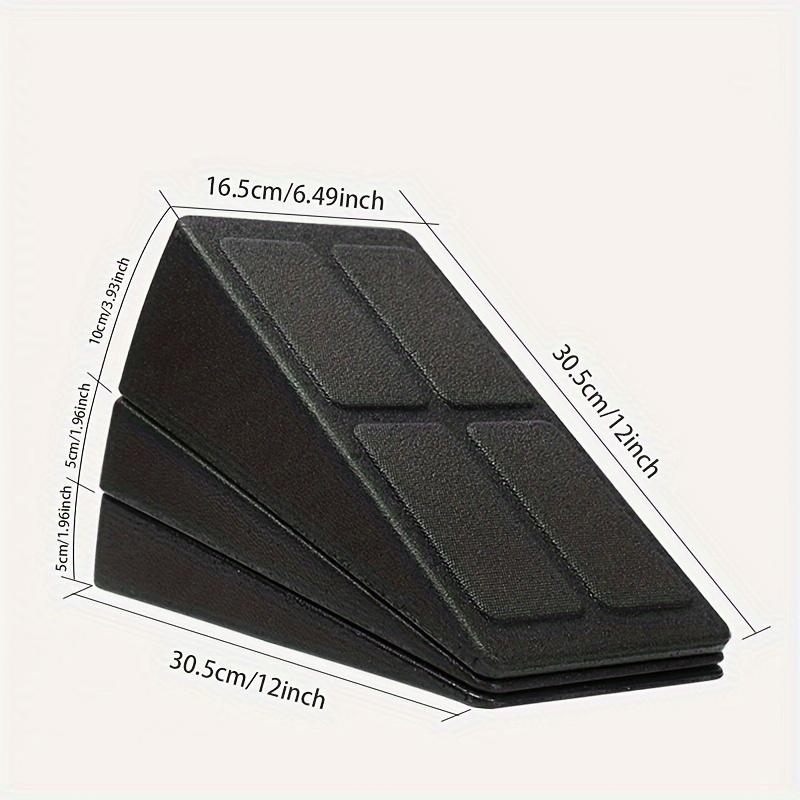 Adjustable Squat Wedge Block Set, Non-Slip Design for Home Gym Use, Ideal for Leg Stretches, Squats & Deadlifts, No Batteries Needed