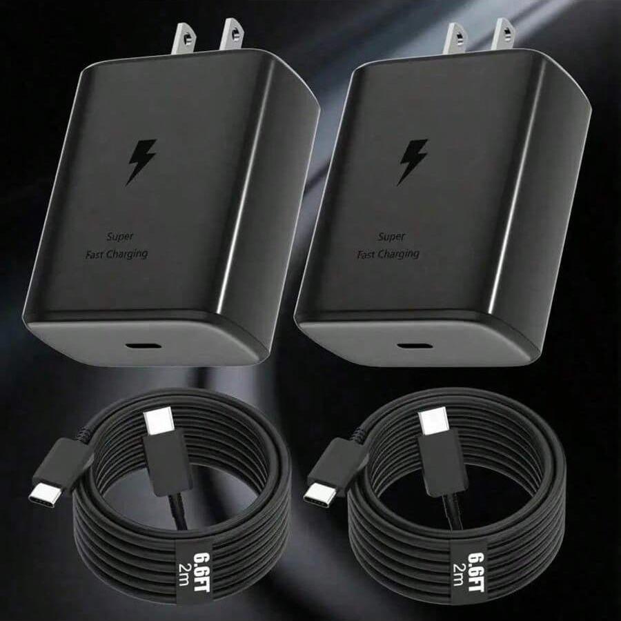 45w Fast Charging Type C Adapter, USB-C Wall Charger, Compact Design, Portable, Safe & Reliable, Compatible with Samsung Galaxy S Series & iPhone Models