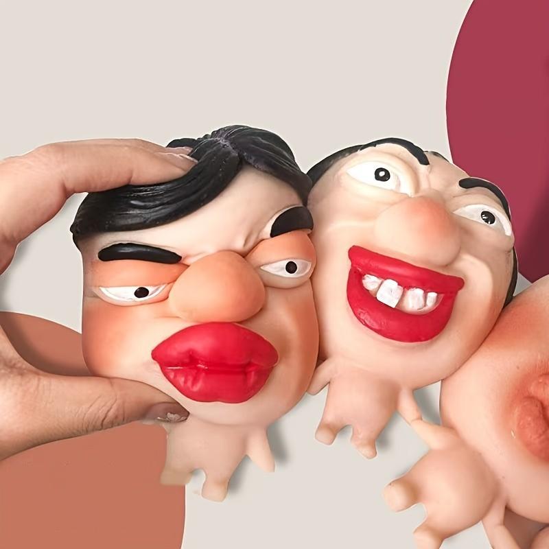 Creative Squishy Doll Toy, Funny Squishy Puppet Gift, Perfect for Office, Home, Party, Birthday, Prank Play, Da-Fp-H1 Model