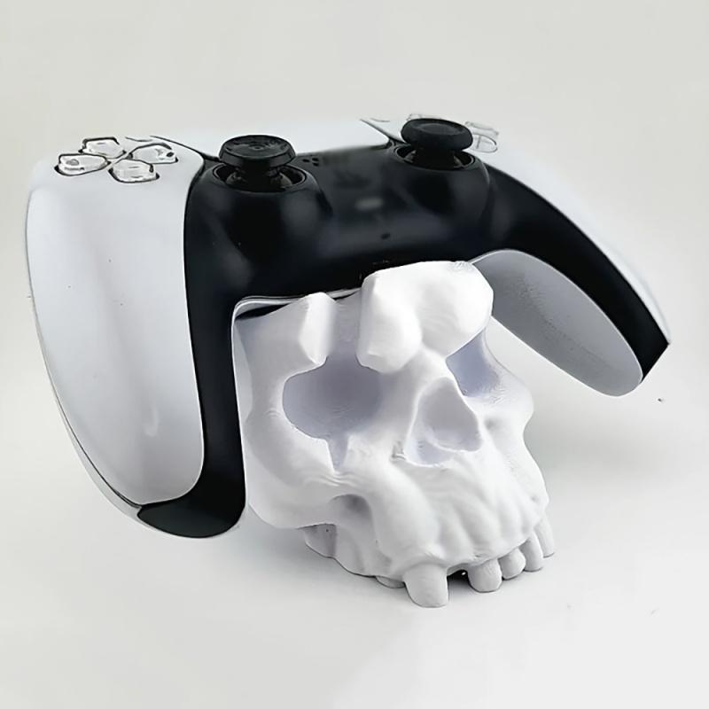 1PC Stylish Controller Display Stand for PS5, Console & Controller Base Holder, Desktop Organizer & Home Decor Accessory (Controller & Console Not Included)