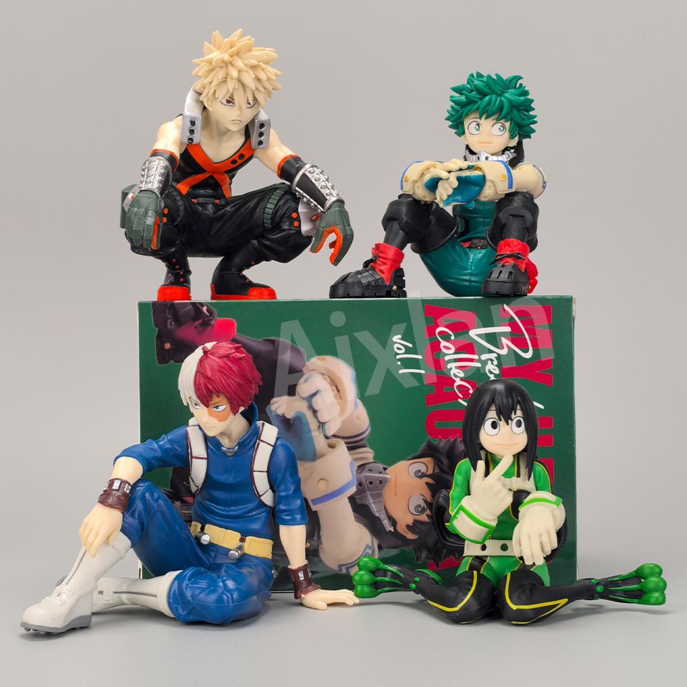 My Hero Academia Anime Figure Midoriya Izuku Bakugou Katsuki Todoroki Shoto Asui Tsuyu PVCAction Figure Collectible Model Toys