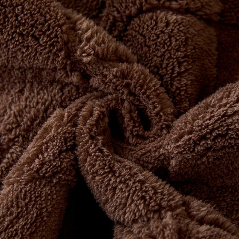 Modern Plush Diamond-Pattern Quilted Sofa Cover, Dustproof, Soft & Pet-Friendly Polyester Protector for Single-Seat to L-Shaped Couches