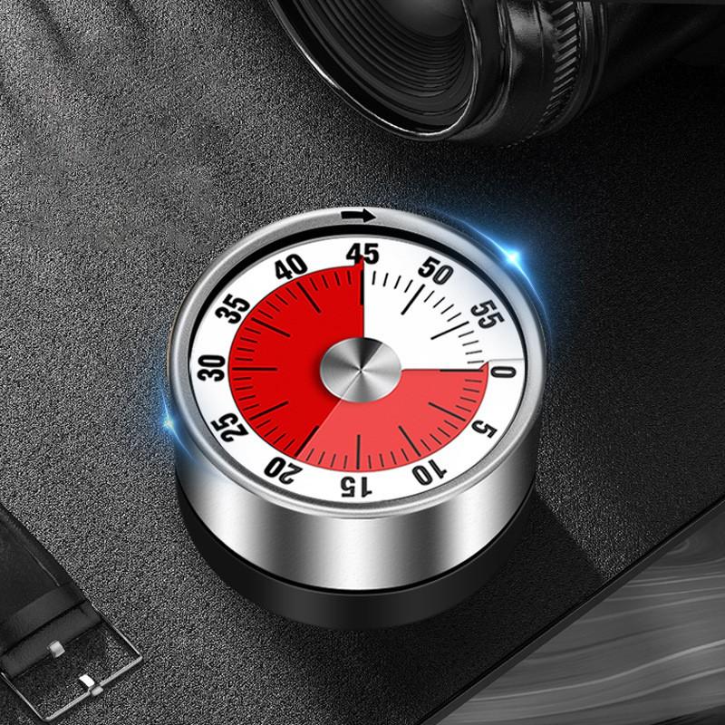 Magnetic Mechanical Countdown Timer, Visible Timer for Classroom, Baking, Teaching, Meetings, Kitchen Cooking, Work