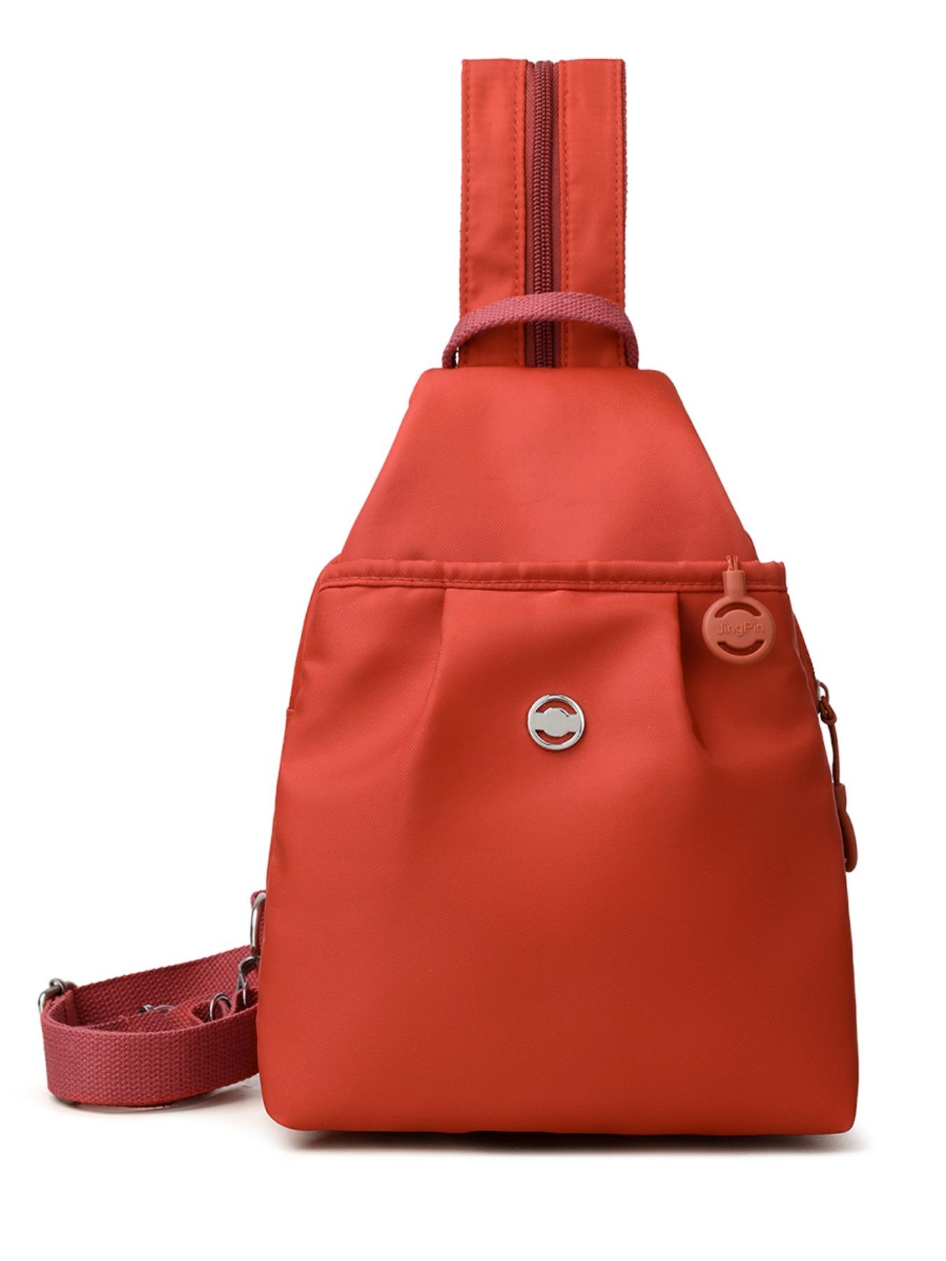 Women's Fashionable Solid Color Backpack, Casual Versatile Backpack for Work, School, Daily Commuting, Street Travel, Shopping, Multi-pocket Practical Backpack