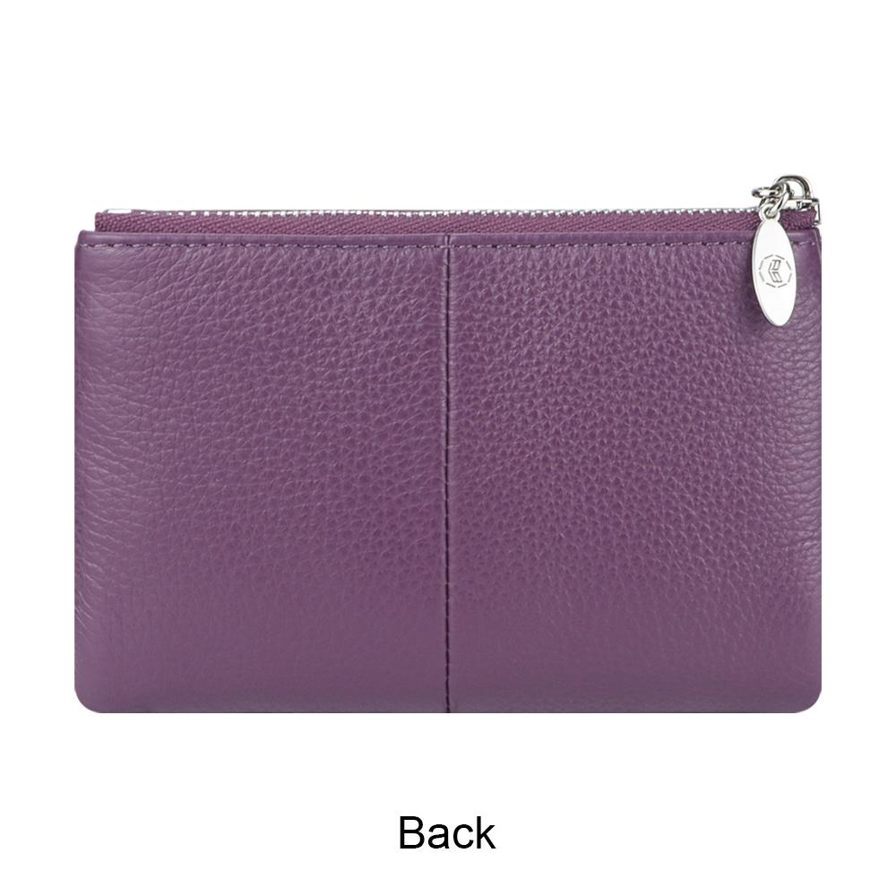 Royal Bagger RFID Blocking Women's Short Wallet Genuine Leather Multi-card Slots Card Holder Trifold Purse Magnetic Opening 2063 SpringStatements