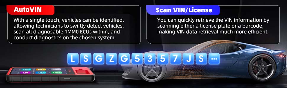 Autel MaxilM KM100(E) Scan Tool,Car OBD2 Scan Tool Multilingual OBD2 Scanner with Display Multi-Car Key Programming