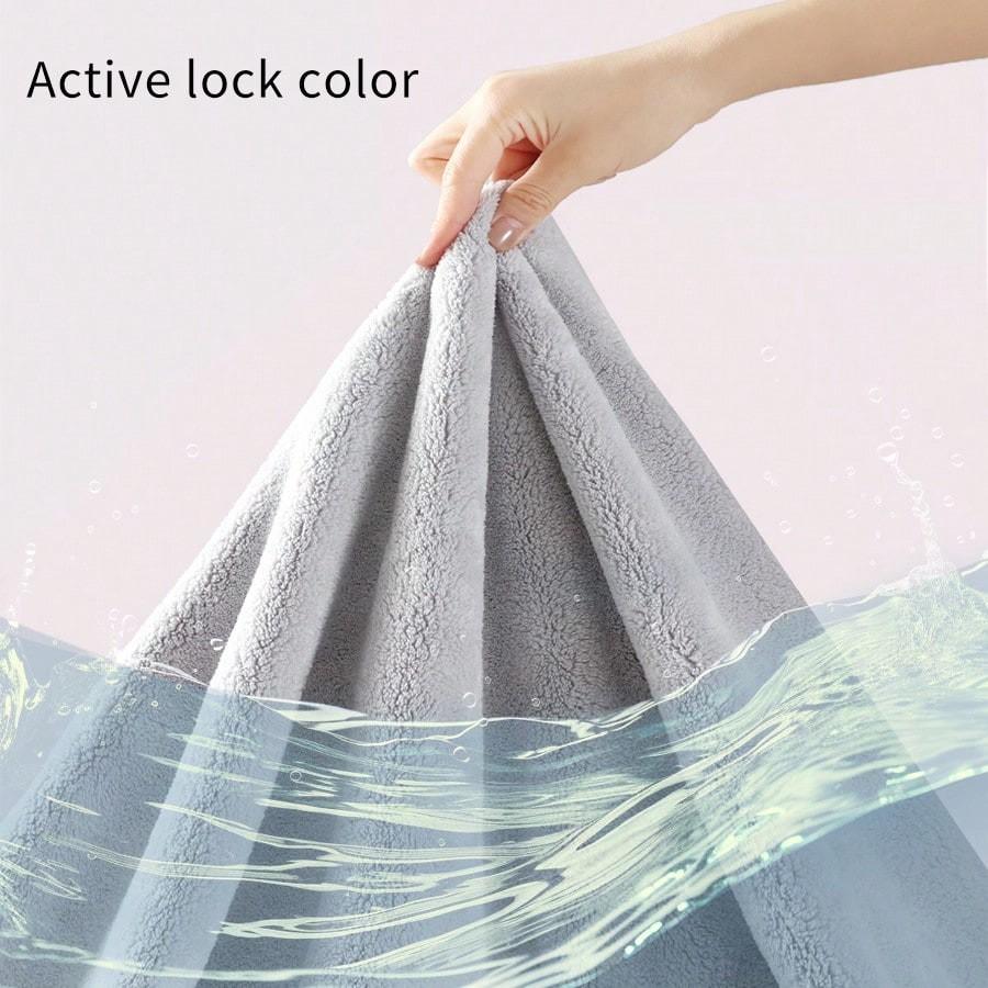 2pcs Baby Hooded Towel Set, Soft Skin-Friendly Wrap Comfortable Bathing Absorbent Cap Towels, Bath Blanket