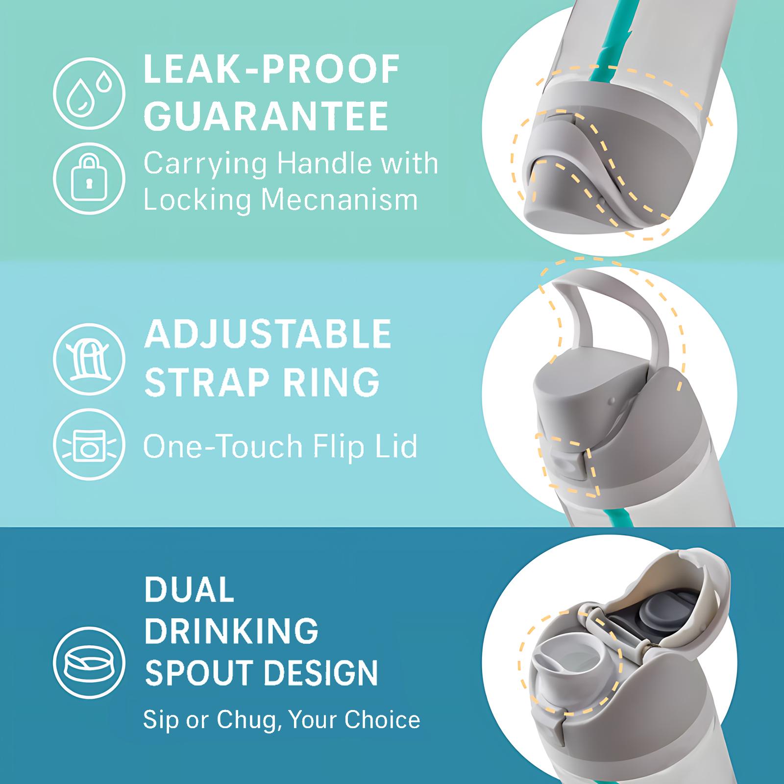 AuraCup 19/24/32oz Insulated Tumbler with Lid & Straw, Cute Pink Bow Pattern, Double-Walled Leak-Proof Stainless Steel Water Bottle for Hot & Cold Drinks, Aesthetic Cup, Hydration Tumbler, Perfect Gift for Girls