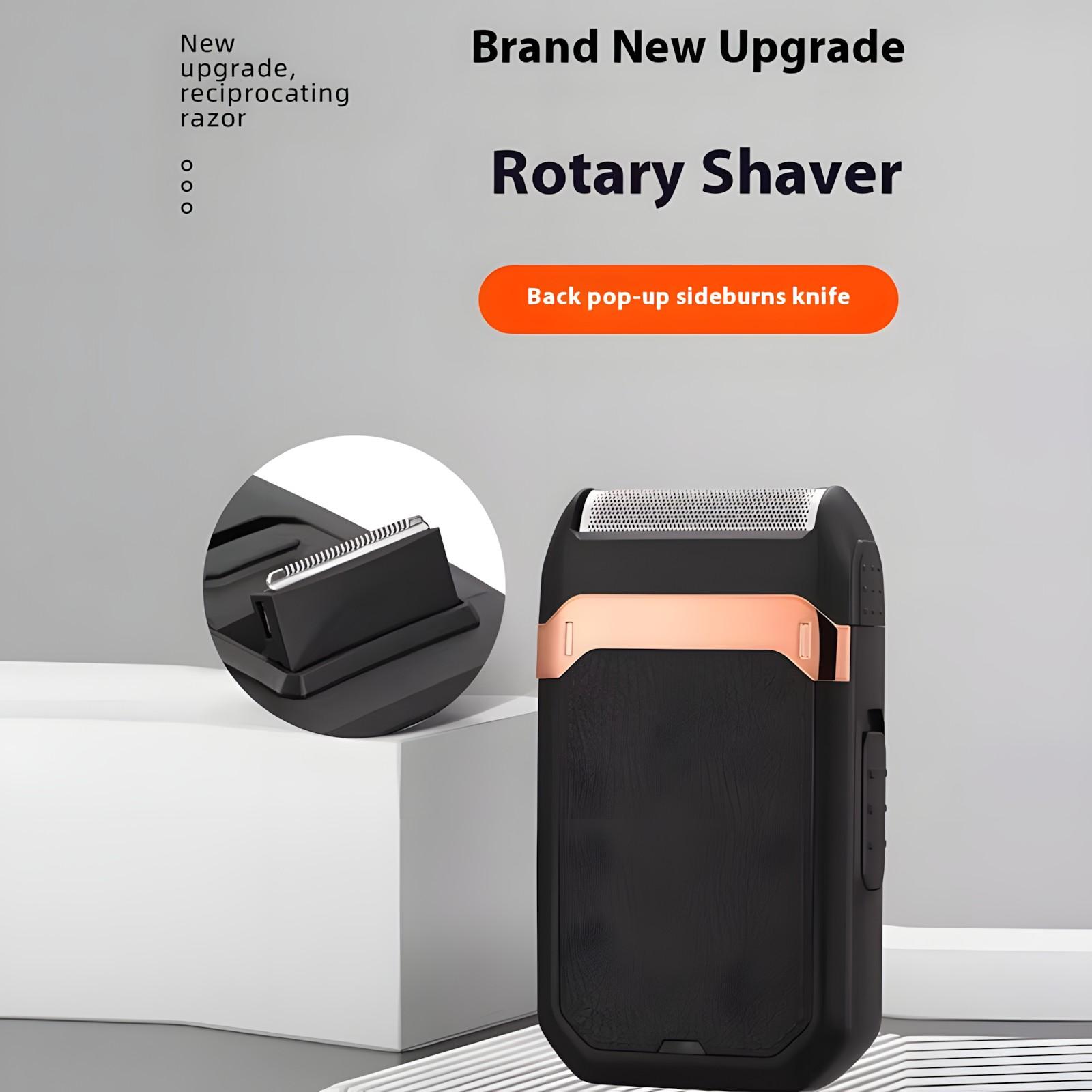 USB Rechargeable Electric Shaver, Portable Electric Beard Razor, Beard Shaver for Men, Men's Grooming Tool for Daily Use