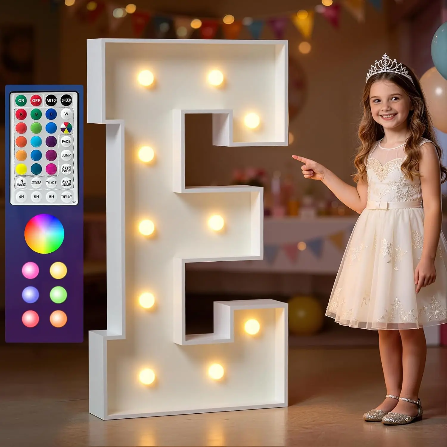 Letter E